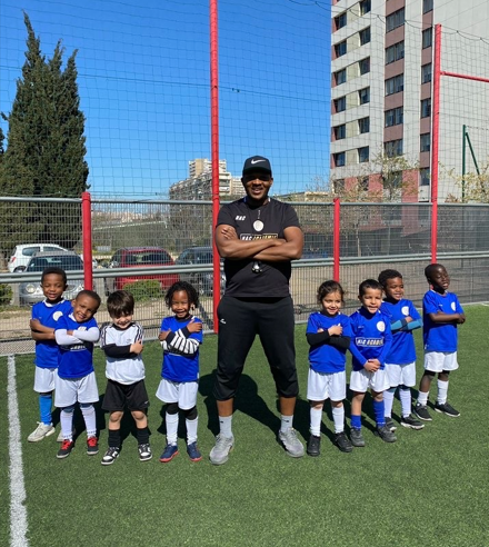 Entraînement de football